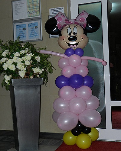 Minnie decor baloane personaje